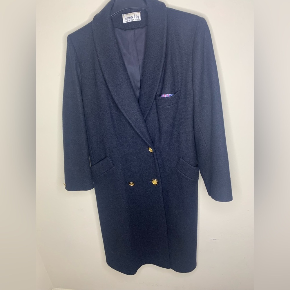 Stylish Gray Wool Coat